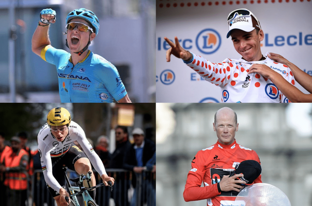 Hjernerystelse og cykling: Jakob Fuglsang, Romain Bardet, Tony Martin, Chris Horner.
