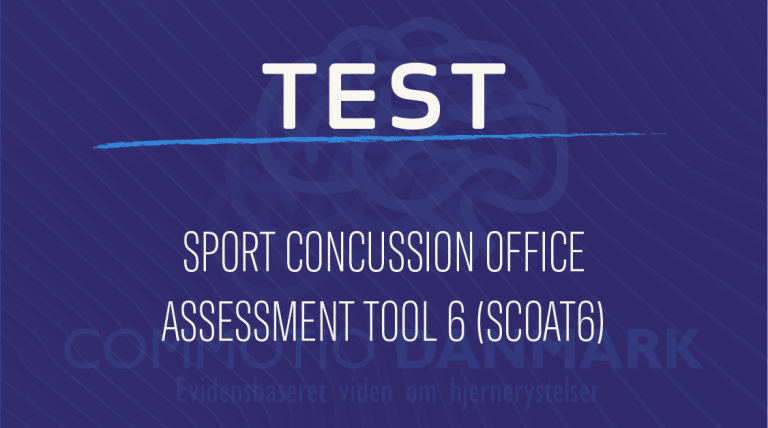 SPORT CONCUSSION OFFICE ASSESSMENT TOOL 6